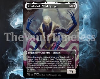 mtg zhulodok commander deck Zhulodok, Void Gorger Commander Deck ELDRAZI EDH Ready-to-Play Magic MTG