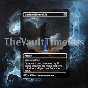 Darksteel Monolith Proxy - Proxy personalizzato per Commander - Proxy