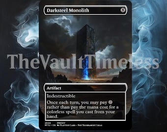 Darksteel Monolith Proxy - Custom Proxy for Commander - Proxies