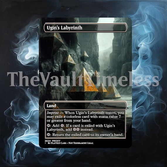 can you use proxy cards in tournaments mtg card Ugin's Labyrinth Proxy - Custom