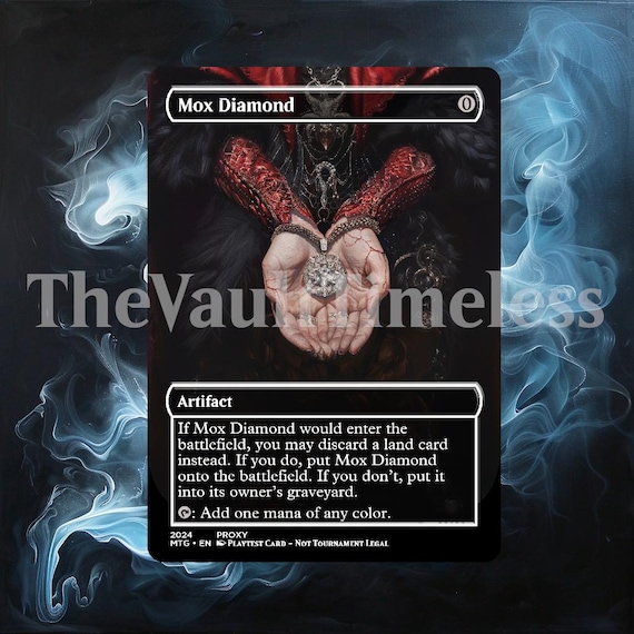 Mox Diamond V2 Proxy - Custom Proxy for Commander - Proxies