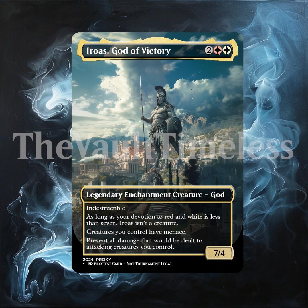 Iroas, God of Victory Proxy - Custom Proxy for Commander - Proxies - Etsy