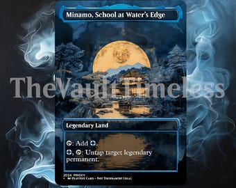 Minamo, Escuela al Borde del Agua, Proxy de estilo japonés - Proxy personalizado para Commander - Proxies