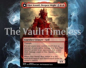 Ojer Axonil, Deepest Might Proxy - Custom Proxy for Commander - Proxies