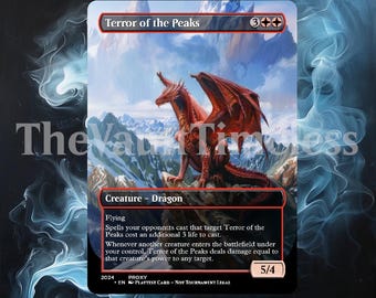 Terror of the Peaks Proxy - Custom Proxy for Commander - Proxies