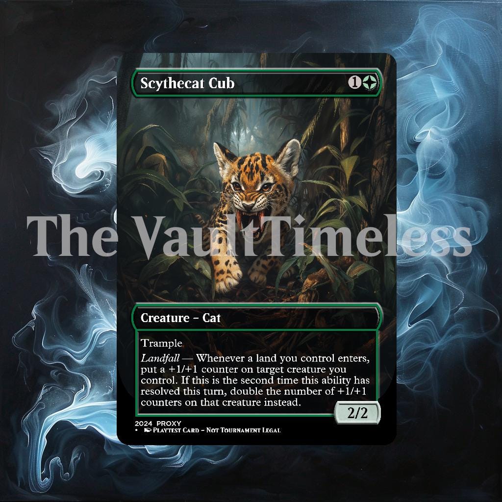 Scythecat Cub Mtg - Etsy