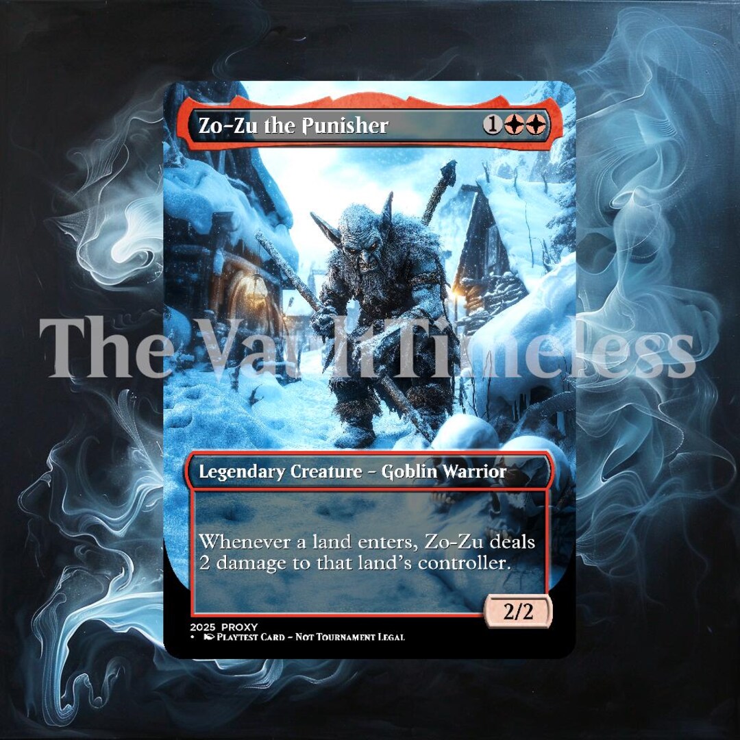 mtg punisher cards Zo-zu the Proxy - Custom Proxy for Commander - Proxies anything they control Punisher #4 Xabi Gaztelua Magic: