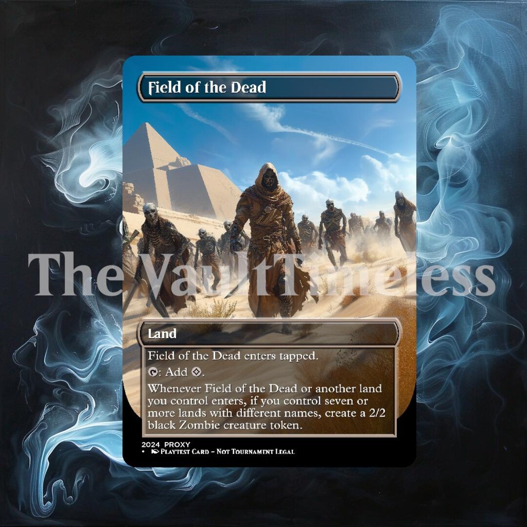 Field of the Dead Proxy - Custom Proxy for Commander - Proxies - Etsy