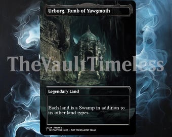 Urborg, Tomb of Yawgmoth Proxy - Custom Proxy for Commander - Proxies