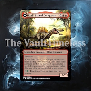 Etali, Primal Conqueror/Etali, Primal Sickness Proxy - Custom Proxy for Commander - Proxies