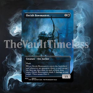 Proxy de los arqueros orcos: proxy personalizado para Commander: proxys
