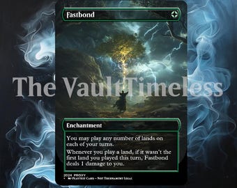 Fastbond Proxy - Custom Proxy for Commander - Proxies