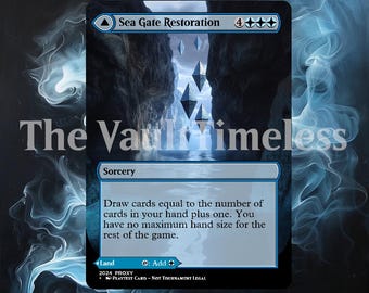 Sea Gate Restoration/sea Gate Reborn - Custom Proxy for Commander - Proxies  - Etsy