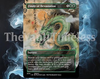 Finale of Devastation Japanese Style Proxy - Custom Proxy for Commander - Proxies