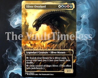 Proxy de Sliver Overlord estilo Xenomorfo - Proxy personalizado para Commander - Proxies