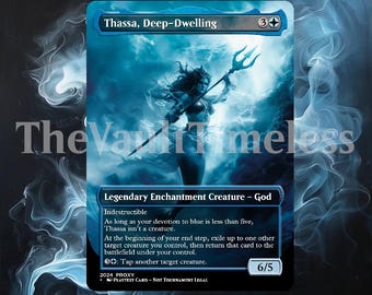Thassa, Deep-Dwelling Proxy - Custom Proxy for Commander - Proxies