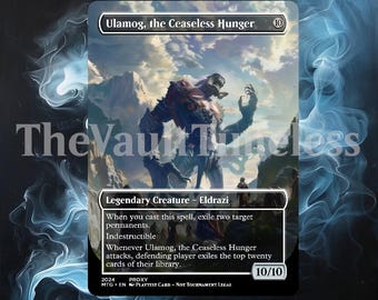 Ulamog, the Ceaseless Hunger Proxy - Custom Proxy for Commander - Proxies