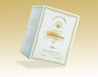 Bougie Abondance infusée de citrine