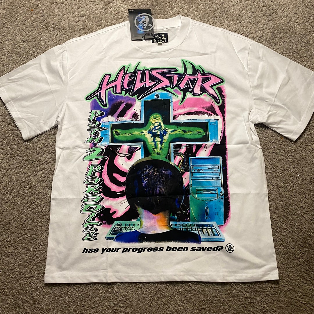 Hellstar T-shirt XL Path to Paradise NWT Hellstar Records Rap Shirt - Etsy
