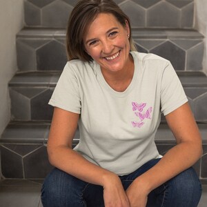 Cute Butterfly Tee | Butterfly Tshirt | Butterfly Graphic Shirt | Super Soft Comfortable Tee | Butterfly Gifts | Vintage Butterfly Shirt