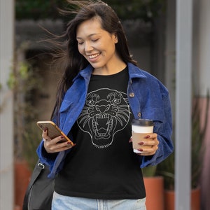 Traditional Tattoo, Old School Tattoo, Tattoo Clothing, Tattoo Apparel, American Traditional, Tattoo Design Tee, Traditional Panther