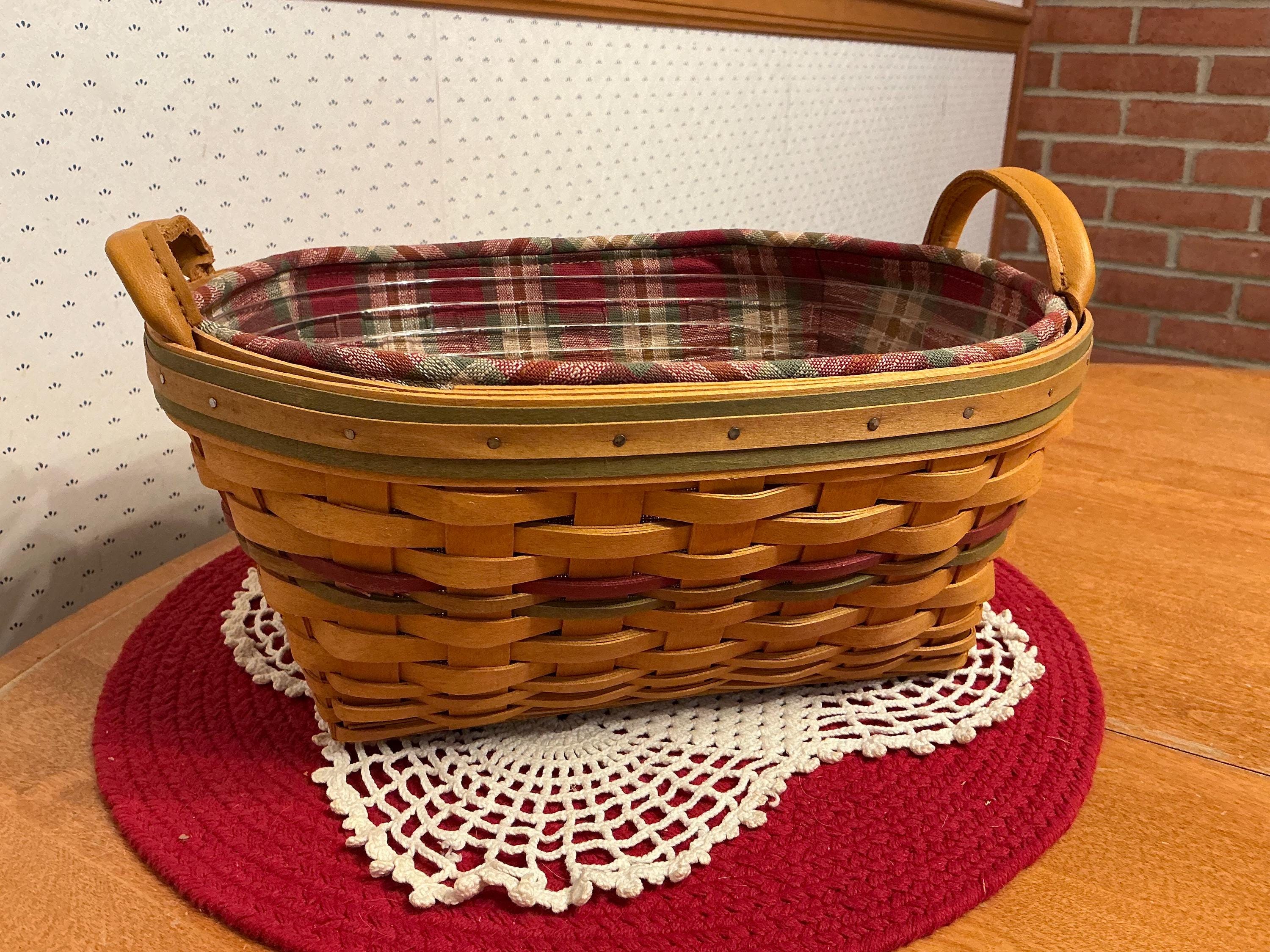 ロンガバーガー Longaberger large desktopbasket ロンガバーガー - 海外赴任ガイド