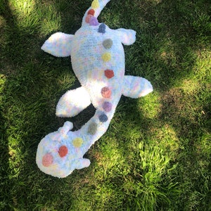 Adorable Giant Crochet Nessie, the loch ness Monster: Stuffed Animal Amigurumi