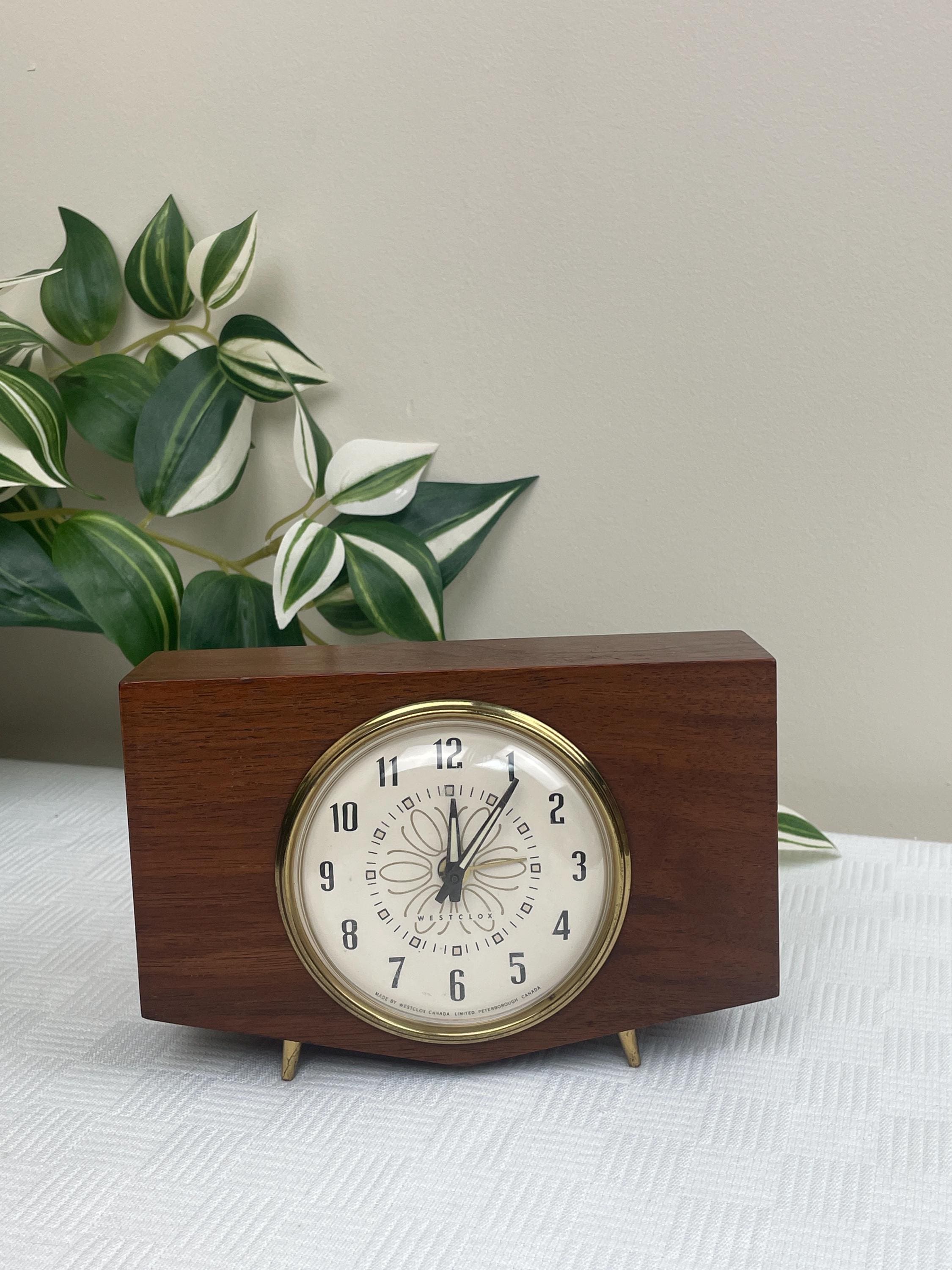 Vintage Westclox Penthouse Alarm Clock, Wind-Up, Made in Illinois USA