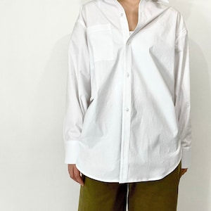 Noah Shirt | Oversize shirt IV | Button Down Shirt | White Shirt | Cotton Shirt