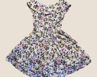 80’s Joni Blair Floral Dress