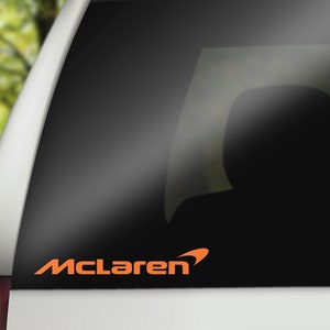 McLaren F1 Vinyl Aufkleber: Autos, Laptops, Flaschen - Innen/Außen