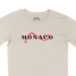 Monaco F1 Circuit T-Shirt - Formula 1 Unisex Shirt for Men and Women F1 Monte Carlo Circuit de Monaco Gift