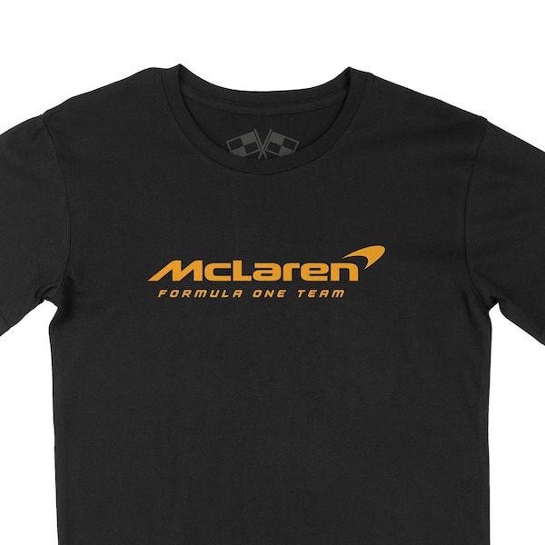 McLaren F1 Team Logo T-Shirt 2024 - Formula 1 Unisex Shirt for Men and Women