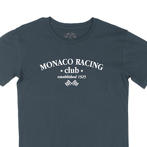 Monaco Racing Club T-Shirt - Formula 1 Unisex Shirt for Men and Women F1 Monte Carlo Circuit de Monaco Gift