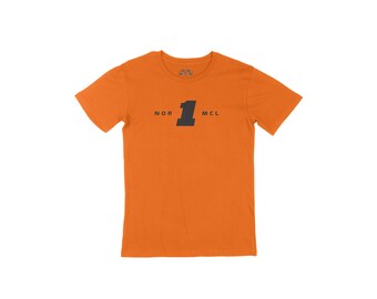 Camiseta Lando Norris #1 Champion F1: Camiseta del equipo McLaren Racing
