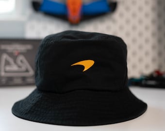 McLaren F1 Bucket Hat: Speedmark Logo, Unisex Twill Cap