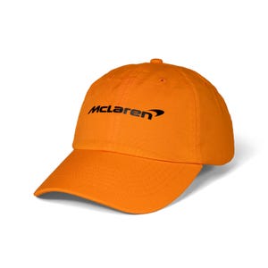 McLaren F1 Dad Hat Orange - McLaren F1 Team Unisex Cap - Lando Norris, Oscar Piastri