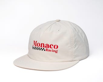 Monaco Racing F1 Snapback Nylon Cap - Formula 1 Mens and Womens Cap