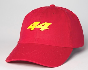 Lewis Hamilton Ferrari F1 Dad Hat - #44 Cotton Twill Cap