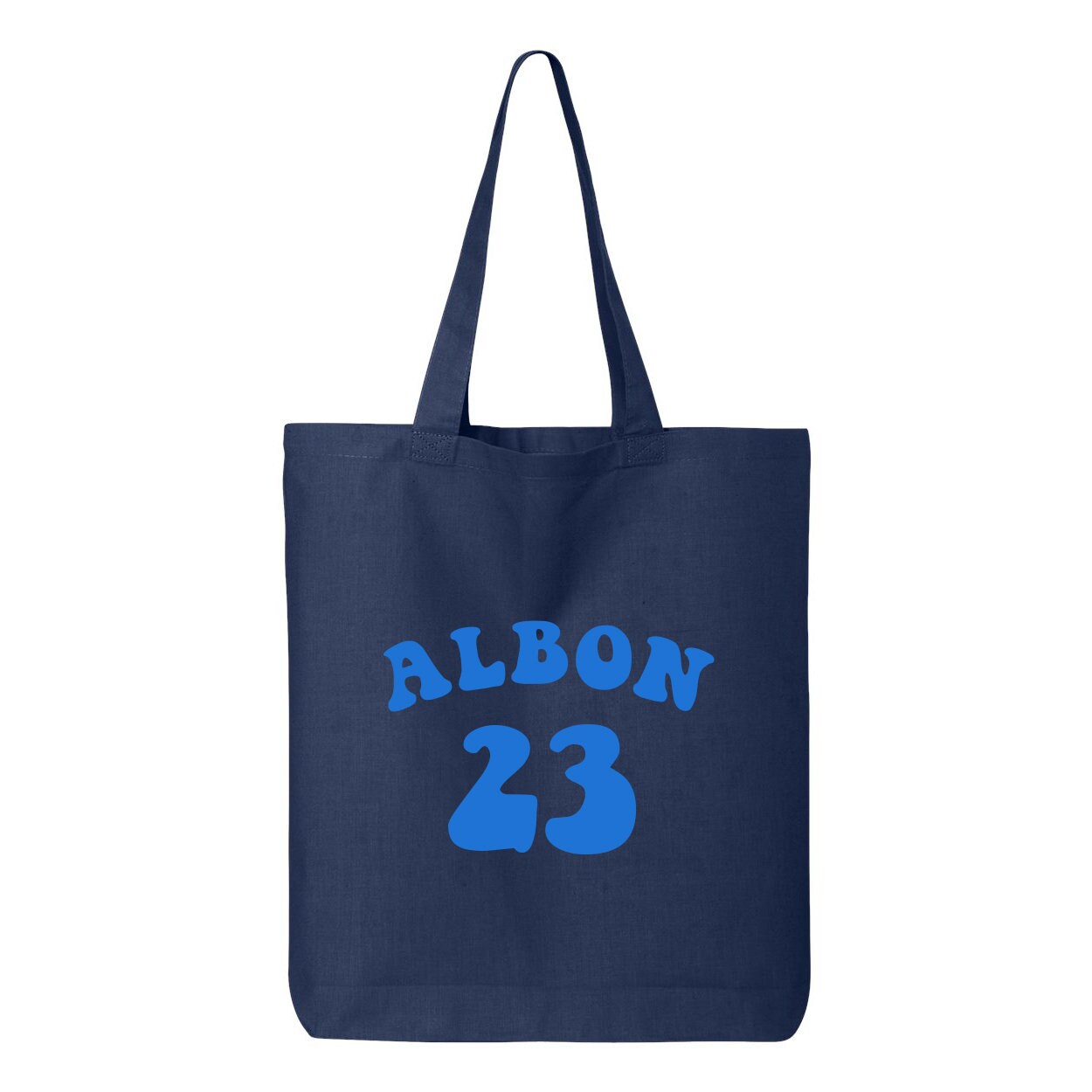 Alex Albon F1 Tote Bag - #23 Williams Formula 1 Team Shoulder Bag