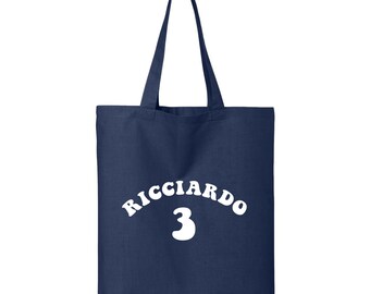 Daniel Ricciardo F1 Tote Bag - AlphaTauri Formula 1 Team Shoulder Bag