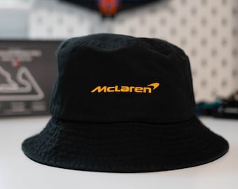 McLaren F1 Bucket Hat - McLaren F1 Team Unisex Cap - Lando Norris, Oscar Piastri