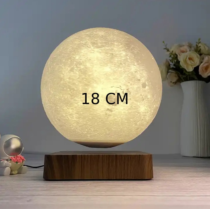 Enchanted Lunar Lamp 3d Printed Magnetic Moon Lamp - Touch