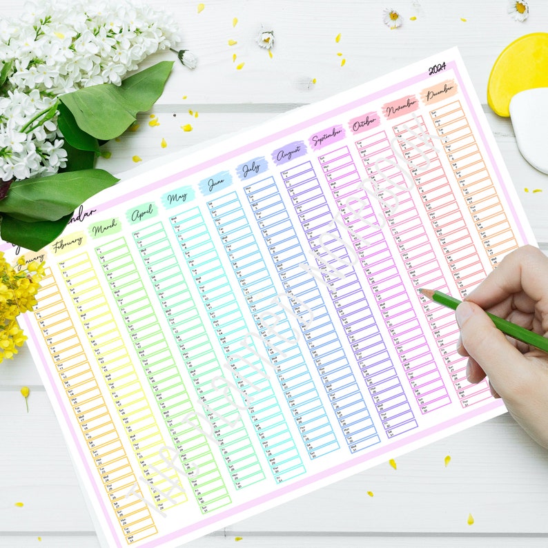 Printable Full Year Calendar 2024 - Il 794xN.5695582251 Rbr9 