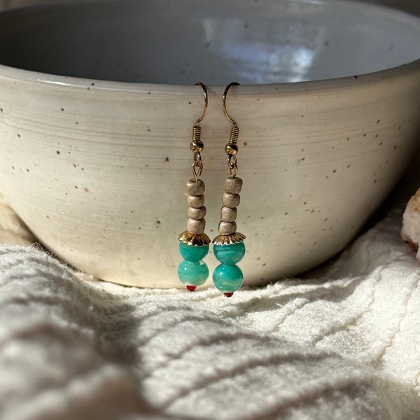 Barrie Turquoise Earrings