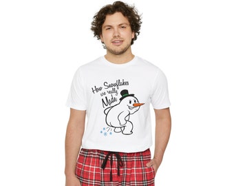 Men's Short Sleeve Christmas Pajama Set