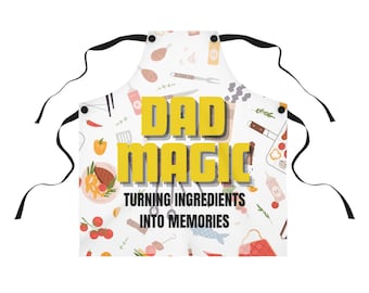 Grill Master Cooking Apron for Dads - Perfect BBQ Companion