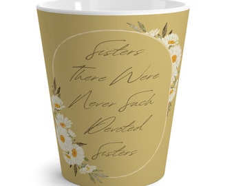 Taza de café con leche inspirada en Saturday Night Live, Hermanas devotas, SNL