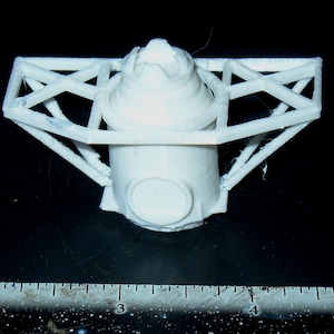 Custom 3D Printed 1/72 NASA Space Shuttle cargo bay 2 piece docking airlock and cradle model kit