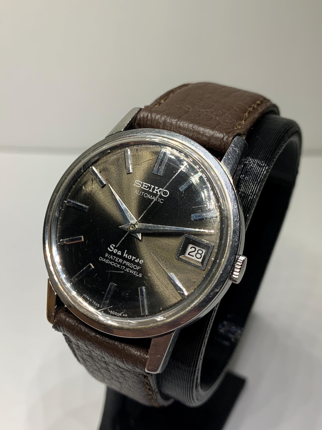 Rare Seiko Seahorse 7625, Automatic Watch With Date, Serviced